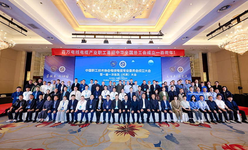 上上電(dian)纜受邀出席中(zhong)國(guo)職工(gong)技(ji)術(shù)協會電(dian)線(xiàn)電(dian)纜專(zhuan)業委(wei)員(yuan)會成(cheng)立大(da)會